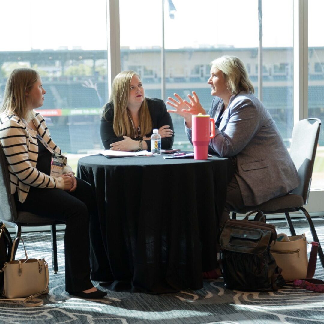 MHPA24 Attendees Networking and Chatting